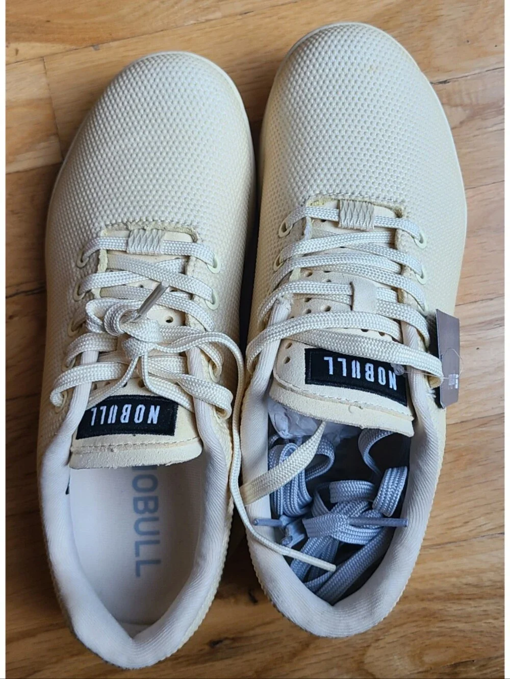 🆕️ NOBULL Outwork Trainer Sneakers Vanilla Women's 10 Men's 8.5 CrossFit Gym